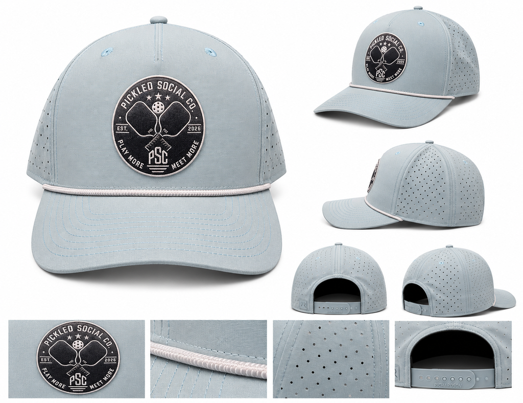 Midcourt Platinum Performance Hat Smoke Gray