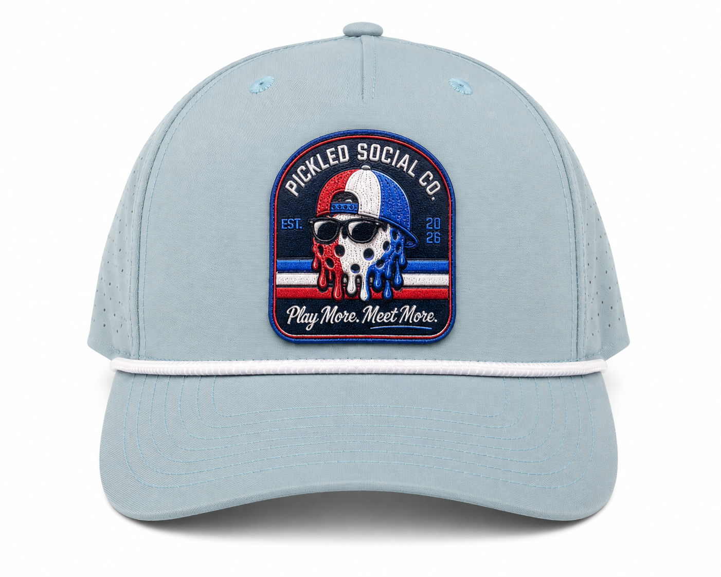 Stars & Dinks Performance Hat Smoke Gray