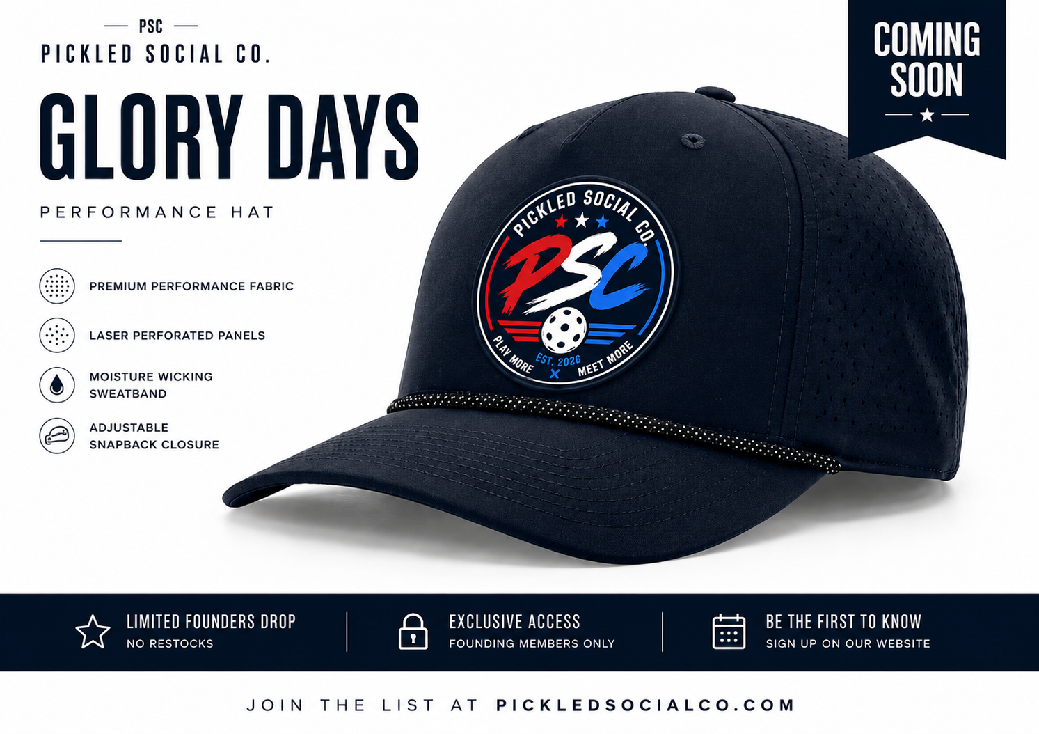 Glory Days Performance Hat